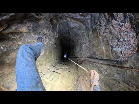 Rappelling Into Unexplored Mine Shaft For TV Show (Ends In