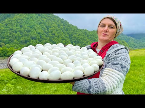 100 Eggs in Juicy Minced Meat and Stretchy Cheese A Simple