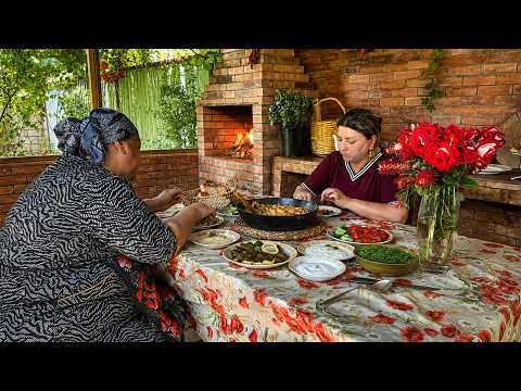 National Azerbaijani Dish in the Kitchen: CHICKEN CHIGIRTMA
