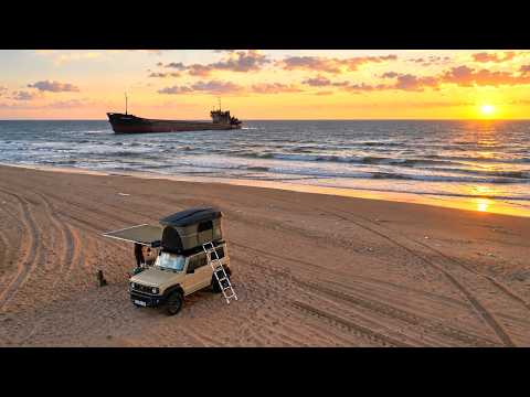 Suzuki Jimny ile Sahilde Romantik Kamp | Kamp Videoları