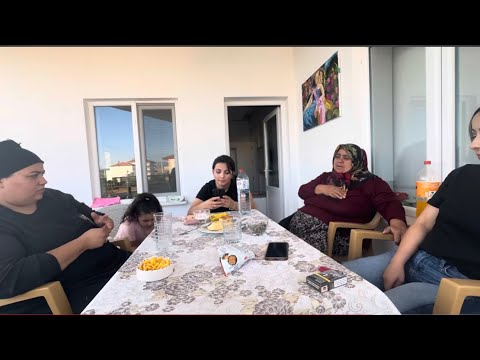 ELTİM GELDİ ANNE KEKİ YAPTIK HOŞ SOHBET KÖY