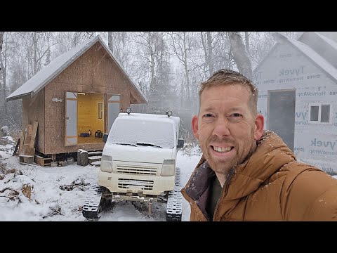 Rebuilding Off-Grid Cabin at our Abandoned Homestead