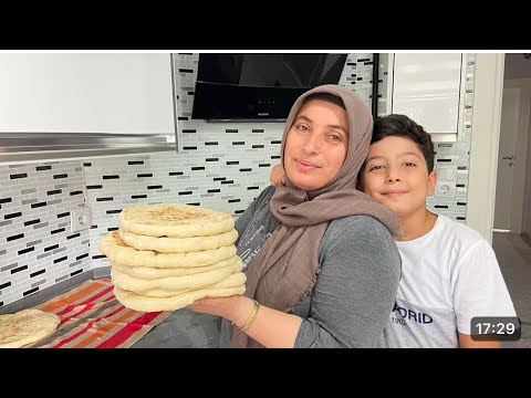EVDE YAPILABİLECEK EN KOLAY EKMEK‼PAMUK GİBİ YUMUŞACIK
