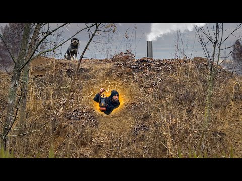 Building the most secret survival dugout Heated bed and