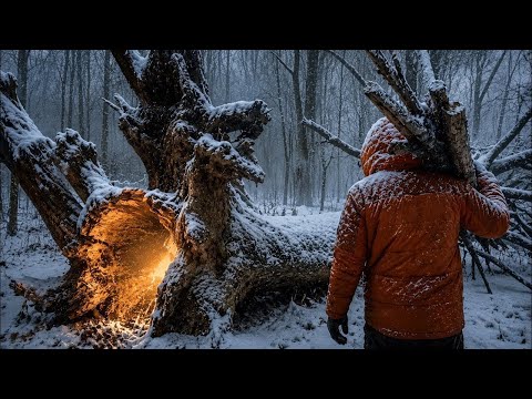 2 Days Caught in a -11°C Heavy Snowstorm How NOT to