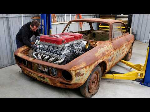 He Spent 4 Years Turning an Old ALFA ROMEO into a