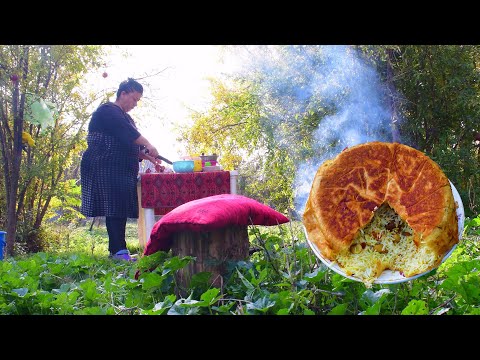 Traditional Azerbaijani SHAH PILAF Recipe. Campfire Cooking