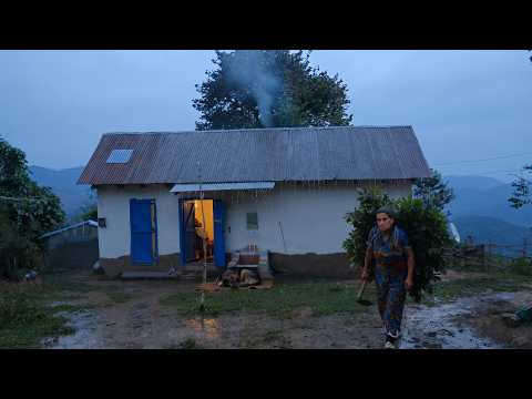 High Above the World — An Elderly Woman Living Alone with