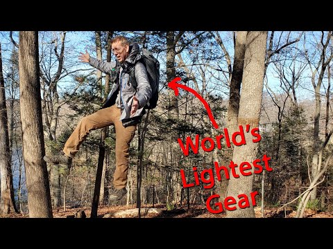 Winter Camping with Lightest Backpacking Gear in the World