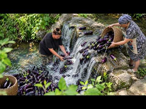 Azerbaijani Women Prepare Winter Pickles | Recipe for