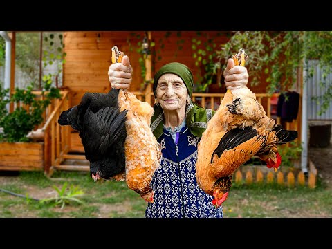 Cooking Delicious Chicken and Buckwheat Recipe on a Campfire