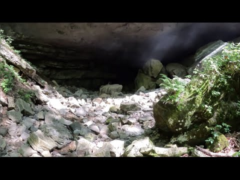 Incredible Cave With 50FT Waterfalls, Flowing Formations