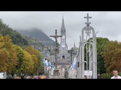 As Pope Leo prepares to visit Lourdes, AP looks at trips