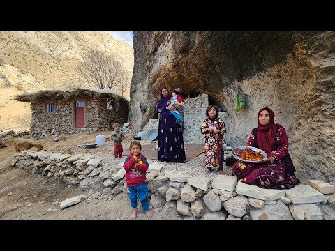 A family in the heart of nature Nomads of today's Iran