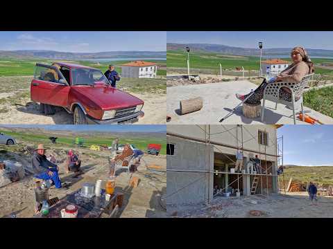 BÜYÜKLERİMİZİ YOLCU ETTİK KOMŞULARIMIZLA ÇAY MOLASI VE YENİ
