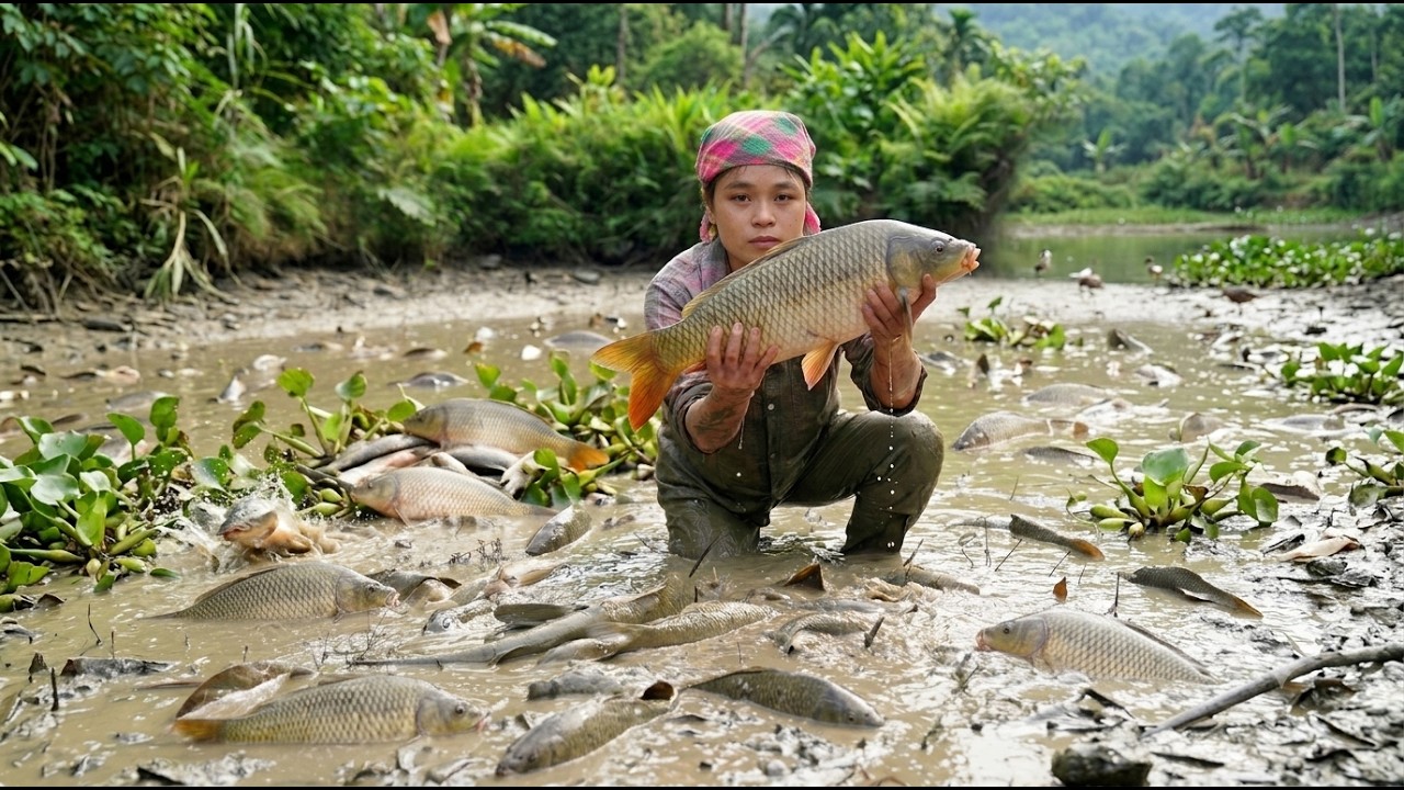How to Catch Wild Common Carp From the Pond