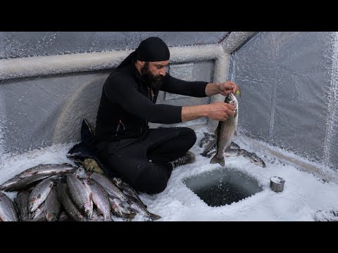 I Survived -30°C for 3 Days by Catching Fish