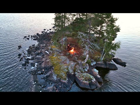 5 DAYS ALONE AT SEA - FISHING - CAMPING