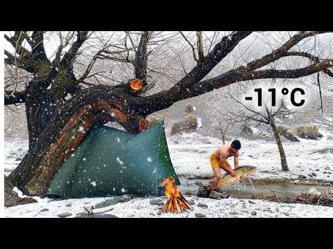 Camping in the Snow and Catching Fish by Hand – Finding