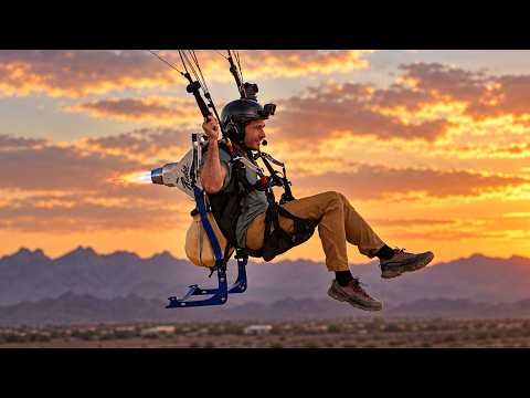I Flew My Jet Turbine Paramotor