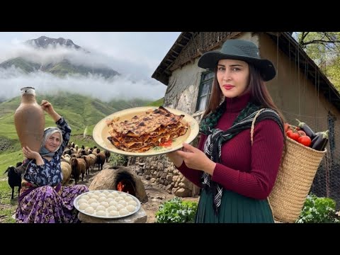 Village Morning Life | Baking Bread & Cooking Chicken in a