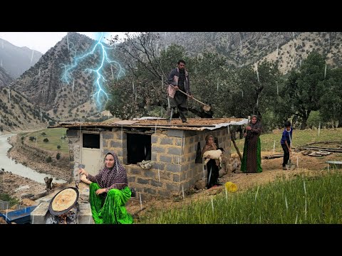 Rainy Adventure in Zagros: Nomadic Life & Homemade Bread