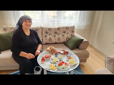 ELİF KIZIMDAYIZ SABAH KAHVALTI HAZIRLIĞI