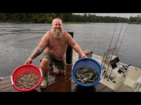 3 Days Living on the St Johns River Loads of Shrimp and