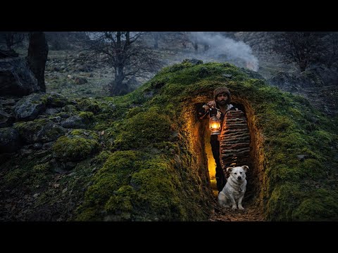 8 Days Alone in the Wild – Building a Secret Underground