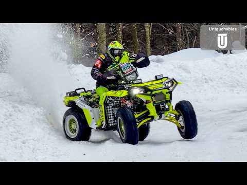Frozen Rush Snow Ice Race ATV SSV QUAD MOTO"Băiuț