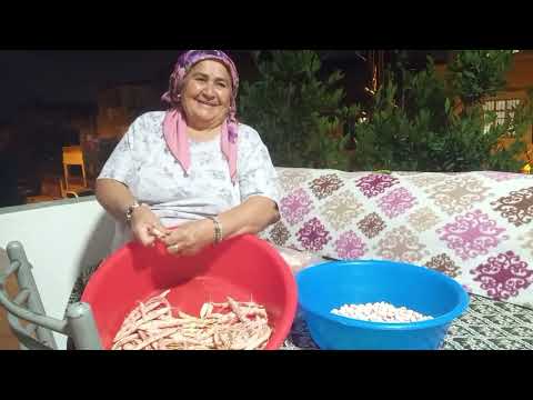 Patlıcan tava yaptım barbunya, patlıcan derin dondurucuya