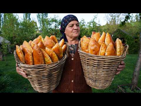 Homemade Beef and Potato Stuffed Breads Village Style