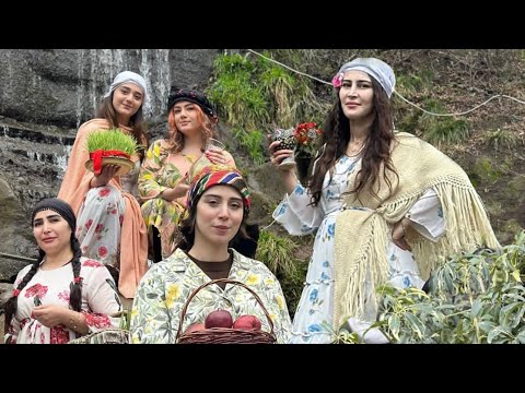 Nowruz celebration in the village and cooking delicious