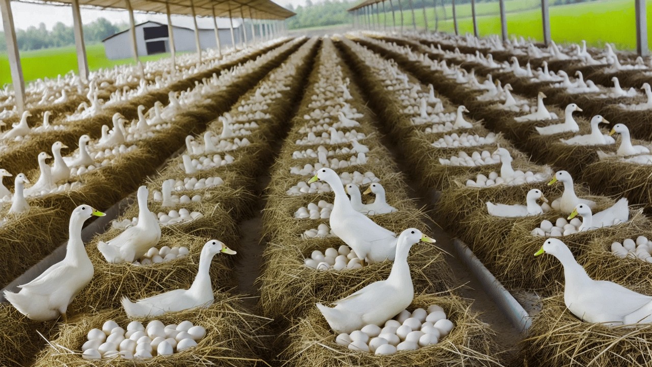 Harvesting Duck Eggs - Duck Egg Farm Business - DIY Cheap