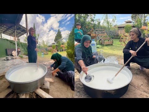 SOBALI KÖY EVİNİN EN LEZZETLİ YEMEĞİ ODUN ATEŞİNDE 3 SAAT