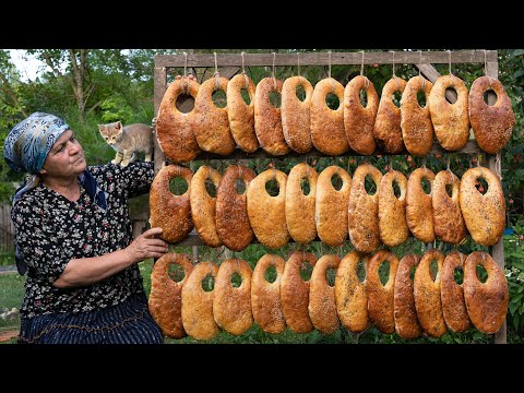 Wood Fired Kaak Bread with Pumpkin Seeds — True Rustic Taste