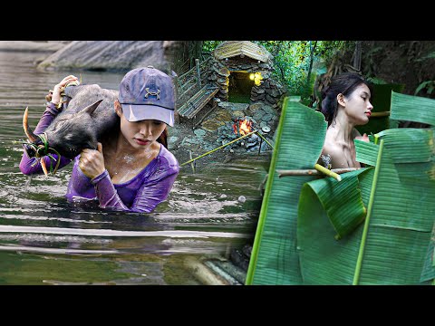 Full video: 30 days survival and bathe comfortably in the