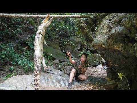 Skills for setting crocodile traps, catching wild boars,