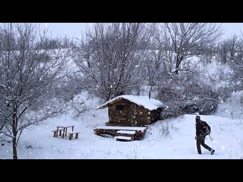 I build a simple log cabin, make a wooden cabinet with my