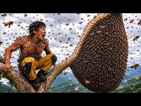 Extreme Wild Honey Hunt The 100 Meter Ancient Tree That
