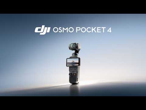 DJI Osmo Pocket 4 is here—redefining what a pocket camera