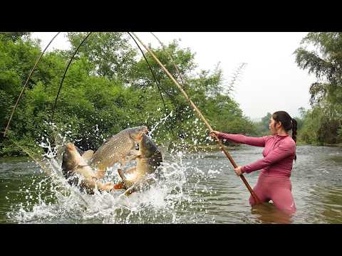 How to Catch Big Fish: Best Net Fishing Video, Traditional