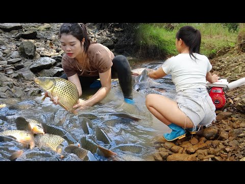 REWIND TIME-LAPSE VIDEO - 30 Days Fishing, Harvesting A Lot
