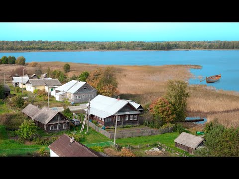 Life in a Remote Village in Russian North. Autumn in