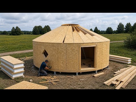 Inexpensive House in 5 Days Full Construction Process