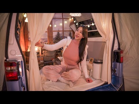 Perfect Car Camping on The Beautiful Cosy River [Solo