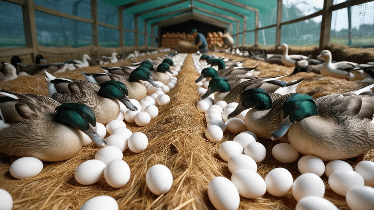 How to Raise Laying Ducks - Duck Egg business - Harvest Egg