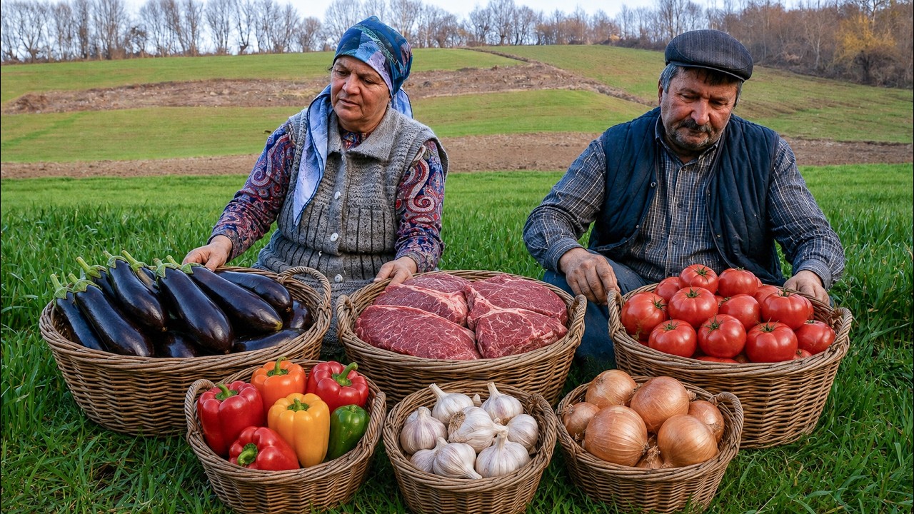 Turş Kebab Traditional Eggplant & Meat Recipe