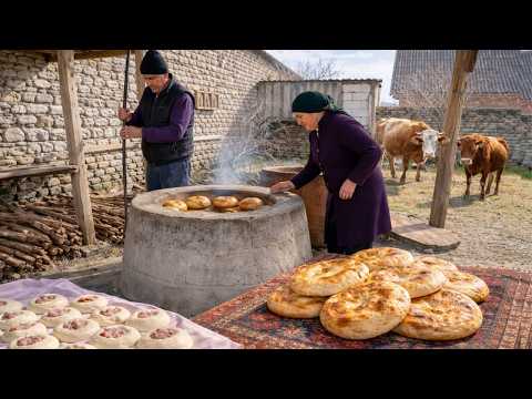 Legendary Baking Azerbaijan Tandoori Bread - 1 Hour Of The