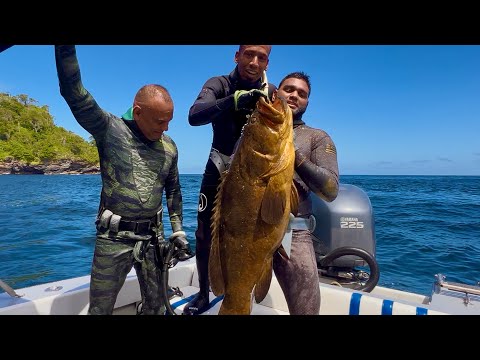 Action packed Spearfishing in Trinidad’s North Coast